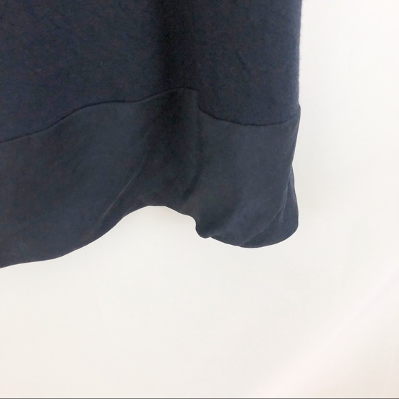 Banana Republic Black Shift Dress Ruffle Sz Small - Picture 5 of 7